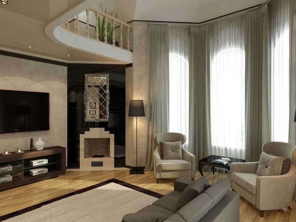 Дизайн дачного дома, современный интерьер маленьких комнат, стильное оформление гостиной просто и со вкусом
 - 35 фото