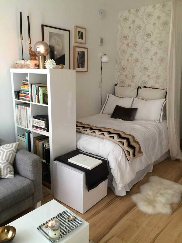 Малогабаритная спальня и тонкости ее дизайна - 100 фото примеров