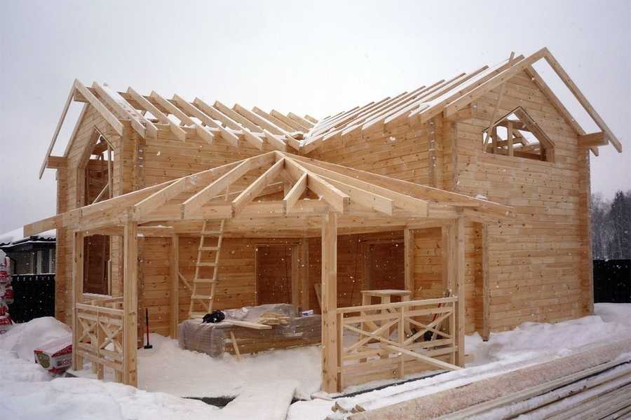 Дом зимой. строительство дома своими руками. | www.domamaster.net