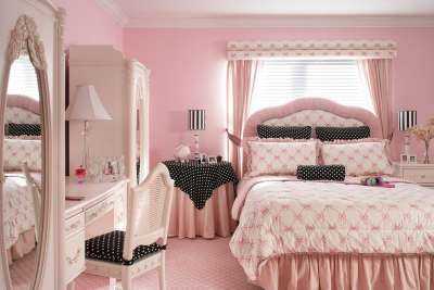 Розовая детская комната — броский и стильный дизайн (50 фото)