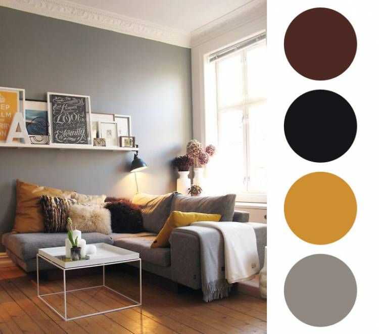 Сочетание цветов в интерьере (таблица): пол, потолок, стены, мебель