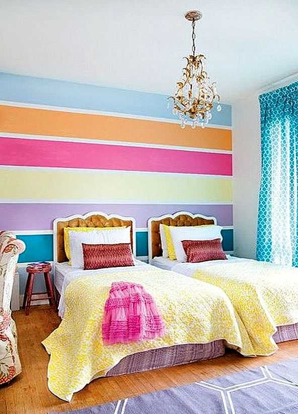 Покраска спальни: выбор цвета и краски, варианты дизайна