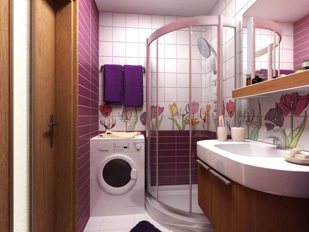 Интересные идеи дизайна маленькой ванной комнаты