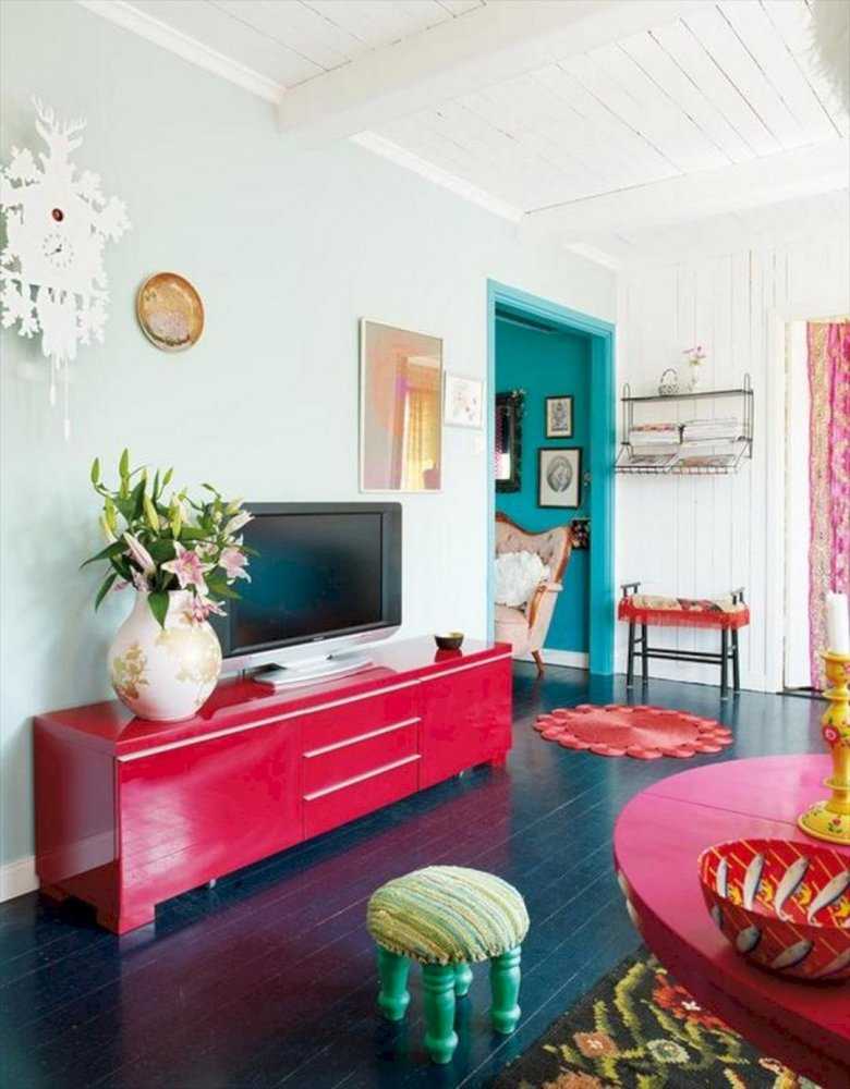Цвет фуксии в интерьере вашего жилища — 67 фото примеров