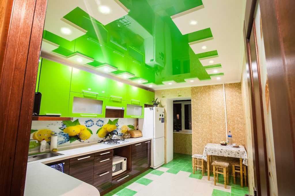 Потолок на кухне (сравниваем 3 варианта): натяжной, окрашенный, подвесной из гипсокартона, фото, цены и отзывы