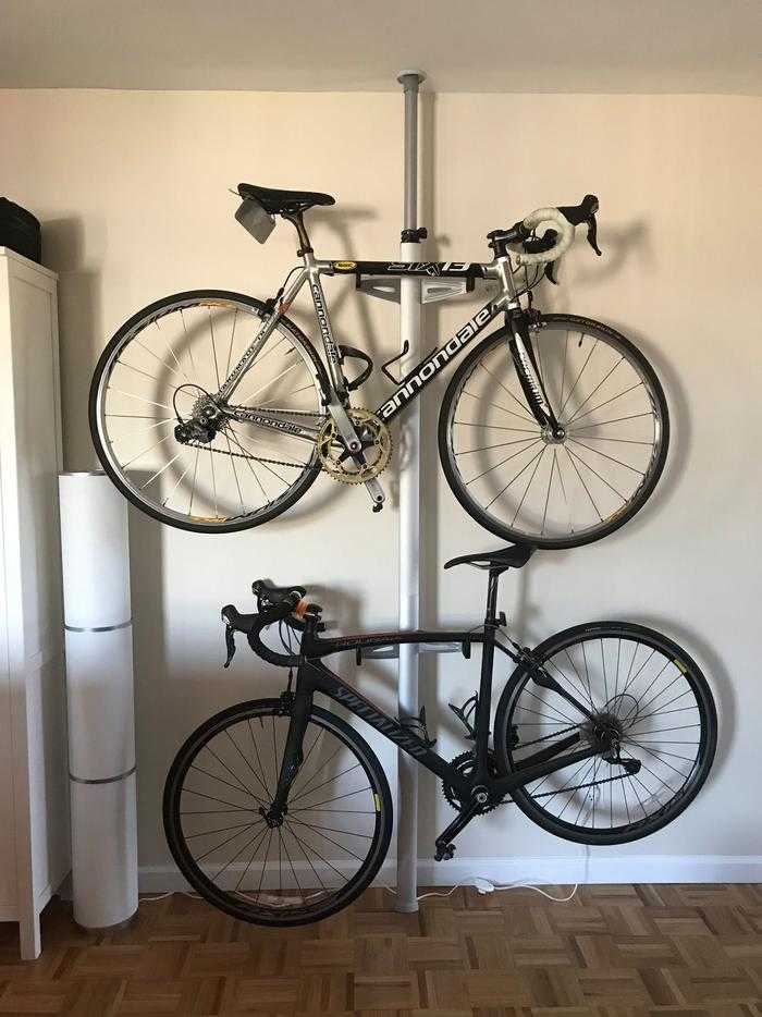Где хранить велосипед в маленькой квартире?