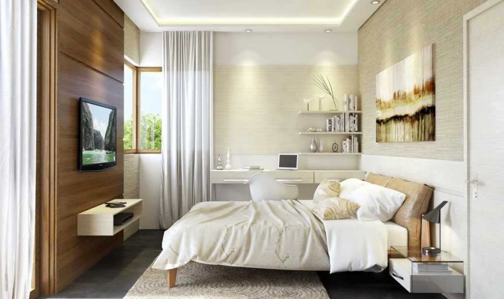Дизайн маленькой спальни: примеры зонирования и расстановки мебели, 140 фото лучших идей дизайна и планировки