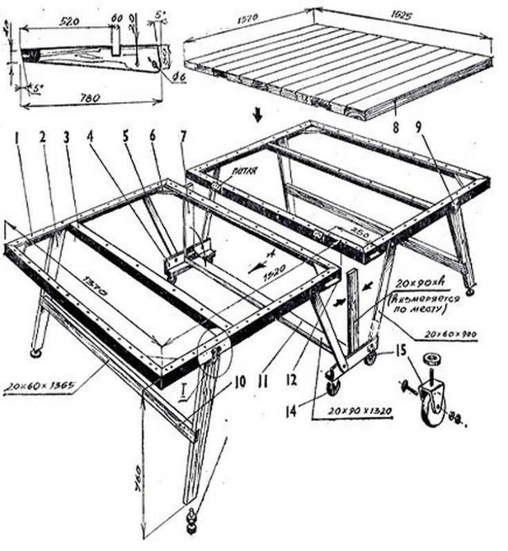 Раздвижной стол своими руками – оригинальные проекты, простые идеи и инструкции по созданию стола (115 фото)