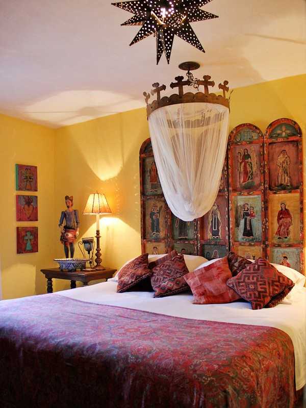 Мексиканский стиль (44 фото): интерьер кухни дома и квартиры, дизайн спальной комнаты, мебель для ванной