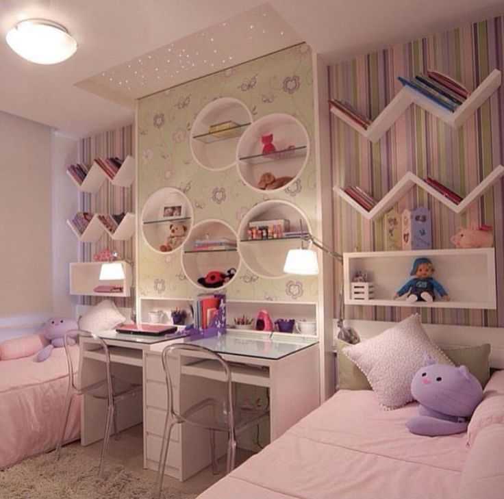 Детская комната для двоих детей - советы по выбору интерьера + 58 фото