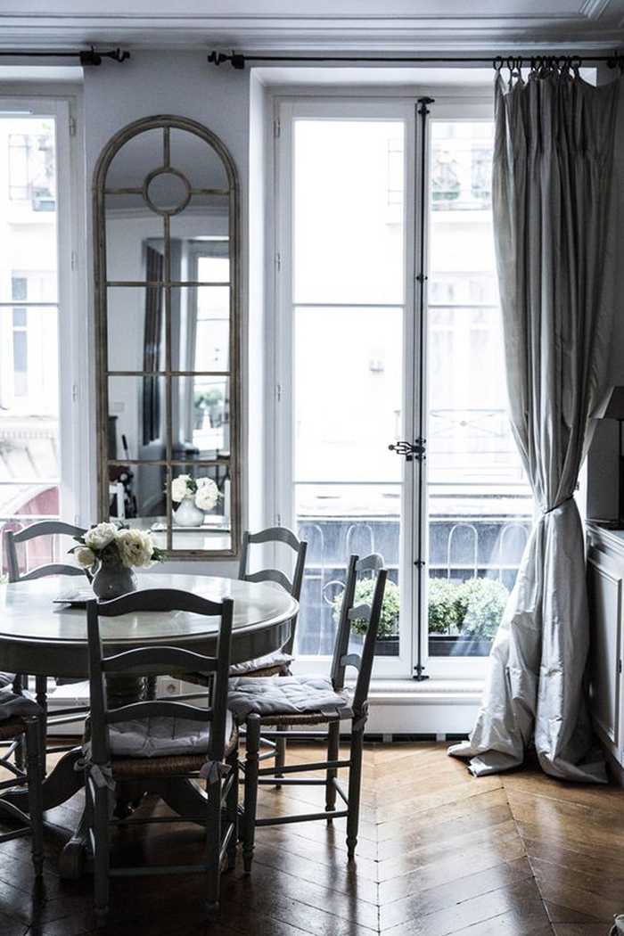 Интерьер в стиле парижских квартир