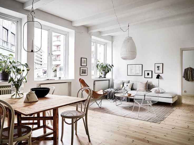 Скандинавский стиль в интерьере квартиры и дома