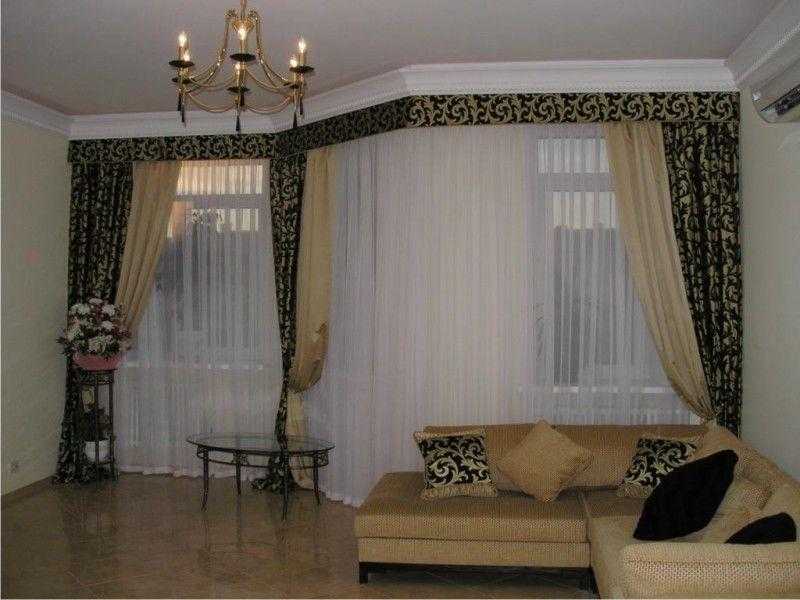 Гостиная с двумя окнами — 85 фото вариантов стильного дизайна