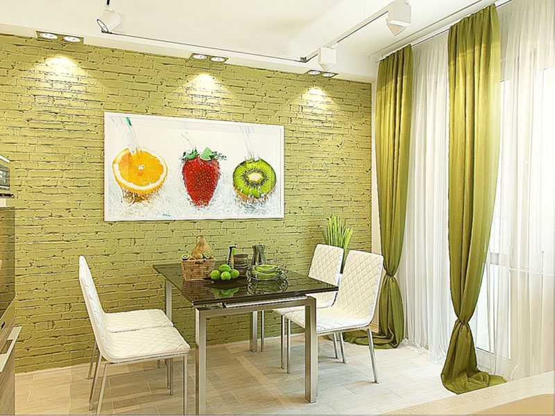 Дизайн стен на кухне: идеи отделки и декора стены (60 фото)