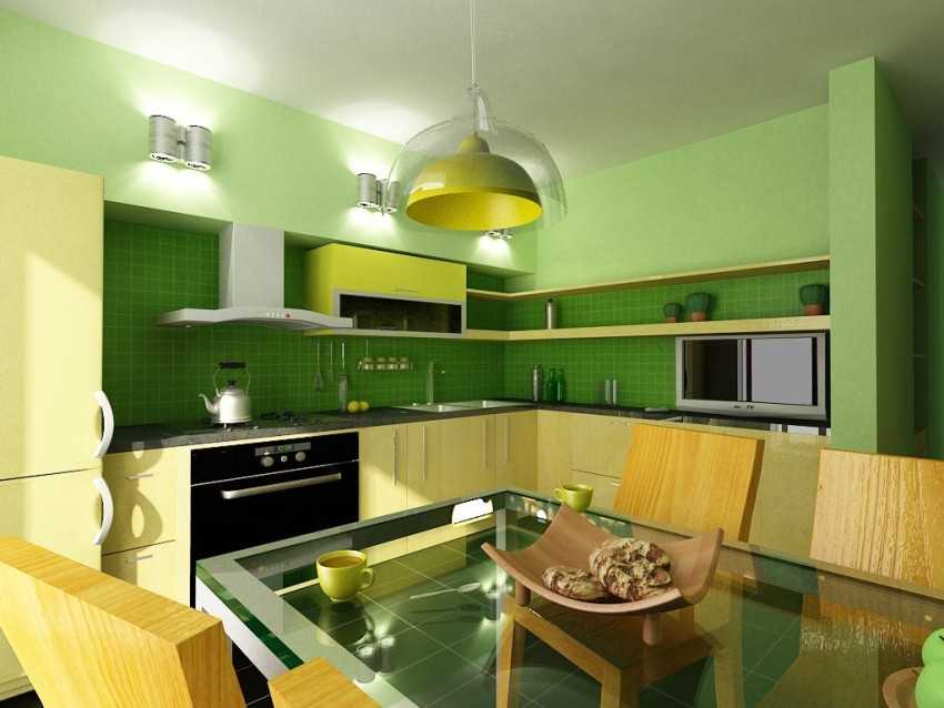 Желтые стены на кухне (34 фото): обои желтого и лимонного цвета в интерьере. варианты дизайна и сочетаний