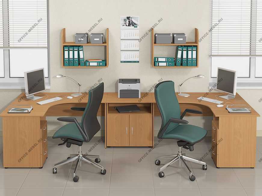 Офисная мебель для персонала, особенности, виды, материалы, дизайн