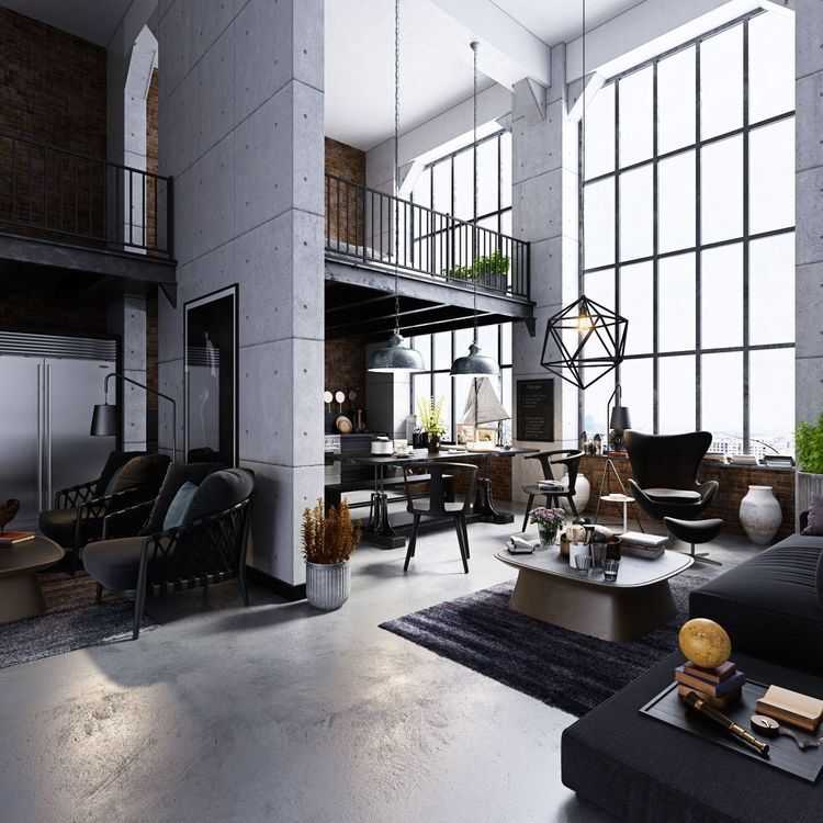 Индустриальный стиль в квартире (фото): как его сделать