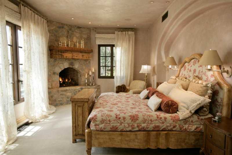 Спальня в стиле кантри: топ-100 фото идей безупречного дизайна спальни