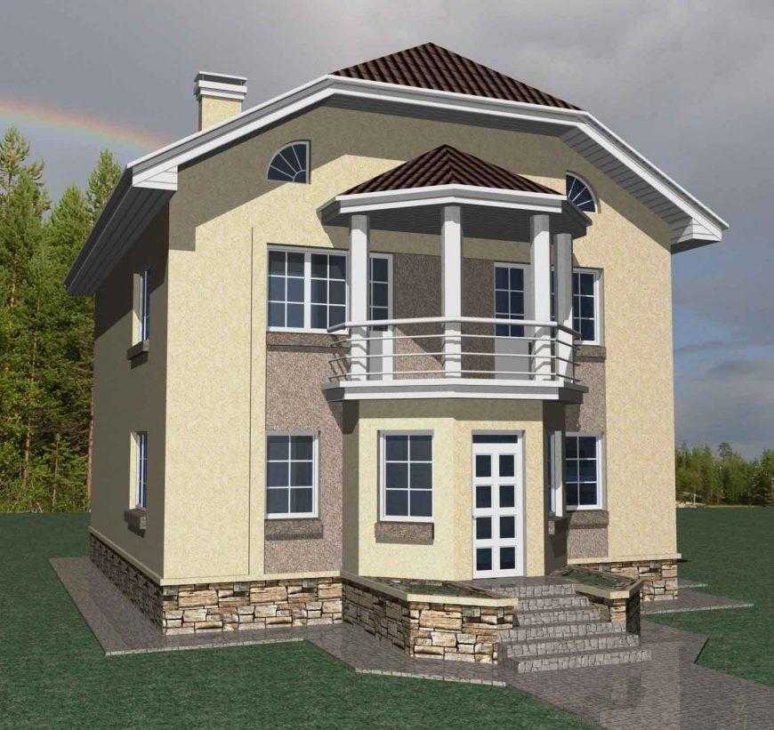 Проекты двухэтажных домов цены под ключ, проекты в москве