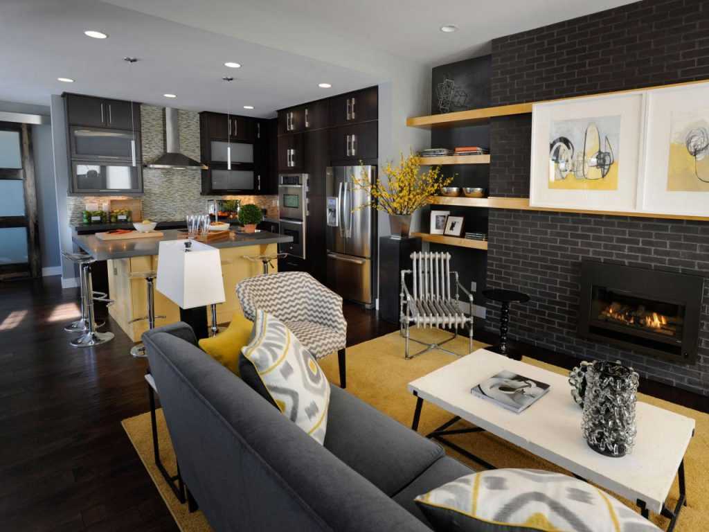 Совмещаем кухню и гостиную: дизайн, фото лучших решений для малогабаритных квартир