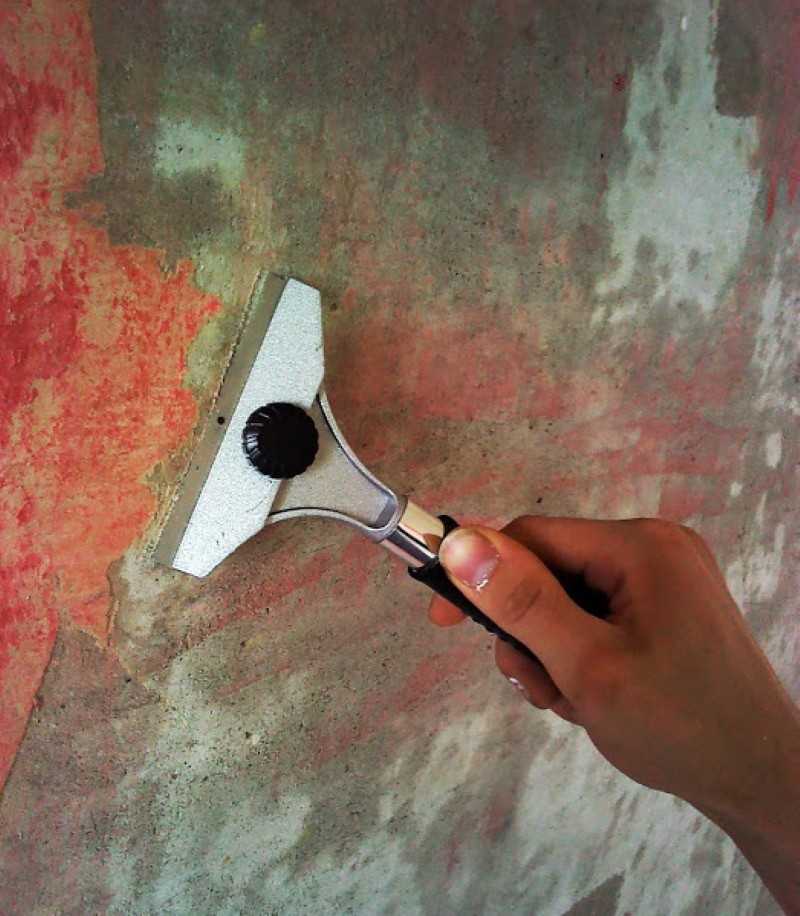 Как очистить стены от старой краски – проверенные способы