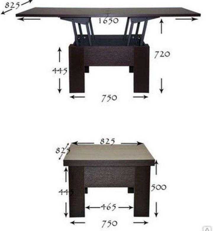 Как работают механизмы для раздвижных столов
