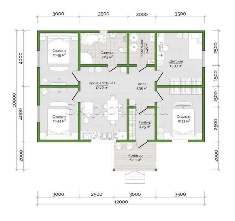 Проекты домов 8 на 8 (120 фото) - лучшие идеи планировки, зонирования, дизайна и оформленияварианты планировки и дизайна