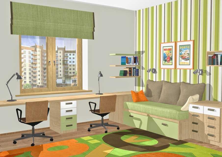 Мебель для комнаты школьника: 210+(фото) для девочки & мальчика