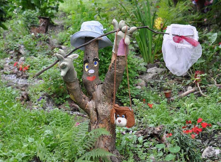 Необычные украшения для сада своими руками (100+ идей): оригинальные задумки и пошаговая реализация