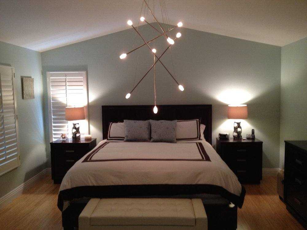 Потолок с подсветкой в спальне: примеры идеальной организации освещения в интерьере спальни (140 фото дизайна)