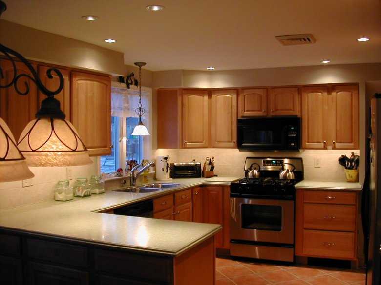Освещение на кухне: оригинальные идеи, нестандартные решения и красивые варианты освещения кухни + лучшие фото-обзоров