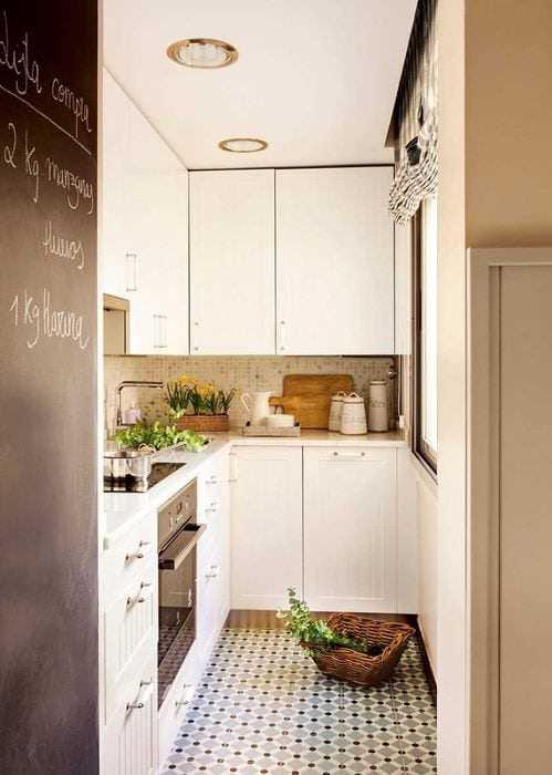 Планировка кухни 9 кв. м. с холодильником (63 фото): проект дизайна маленькой кухни в интерьере