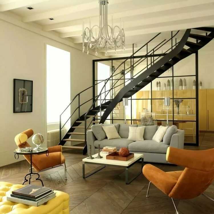 Виды лестниц на второй этаж: выбираем подходящий вариант для частного дома (+65 фото)