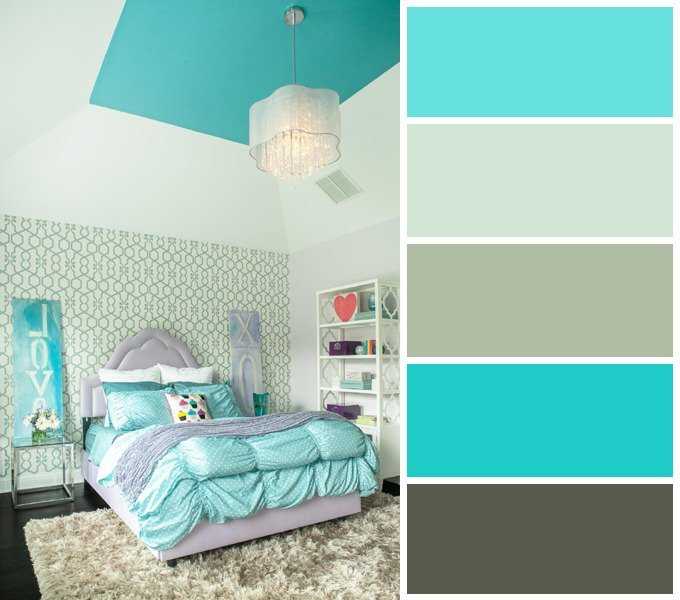 Зеленая спальня — идеи, советы, фото примеры удачного сочетания зеленых цветов в интерьере спальной комнаты
