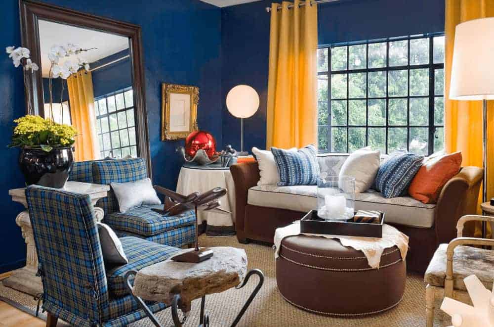 Синяя спальня: 125 фото новинок дизайна, сочетание синего цвета в интерьере, варианты оформления и зонирования