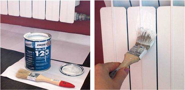 Как покрасить батареи отопления своими руками