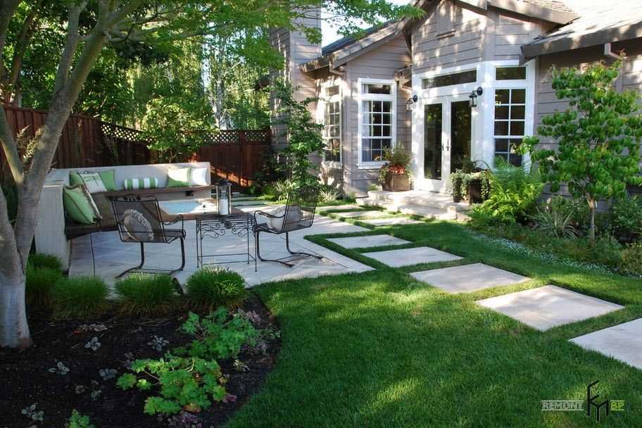 Дизайн сада и огорода в частном доме (89 фото): ландшафтный дизайн современных дворов и декоративных грядок