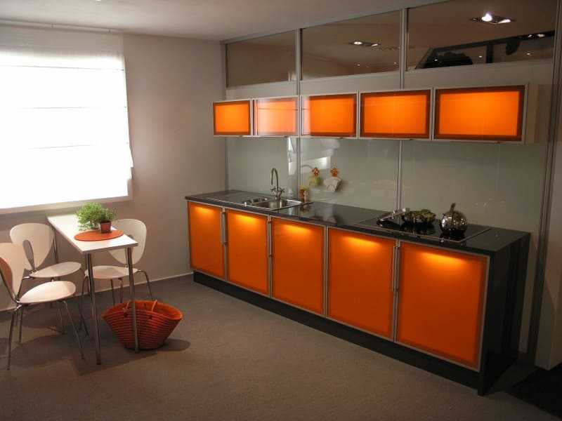 Оранжевая кухня: интерьер и сочетание цветов (+45 фото идей) | современные и модные кухни