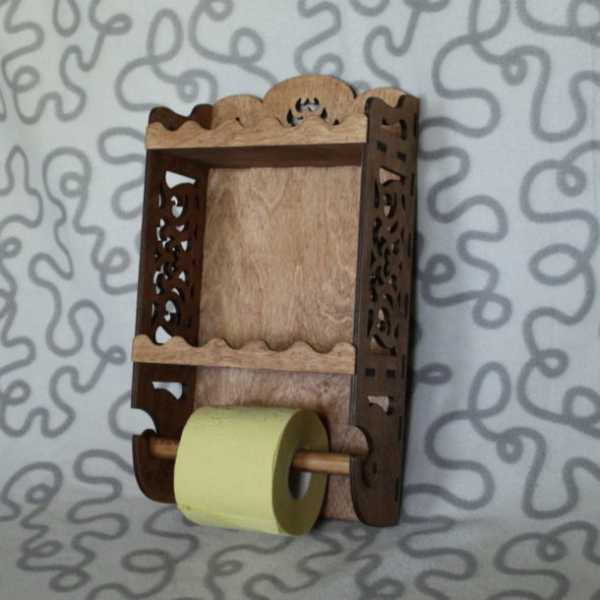 Органайзер для туалетной бумаги своими руками. 10 способов сделать держатель для туалетной бумаги своими руками