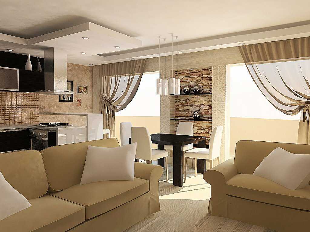 Дизайн кухни-столовой-гостиной (78 фото): нюансы планировки в квартире и частном доме, оформление интерьера в белом и других цветах