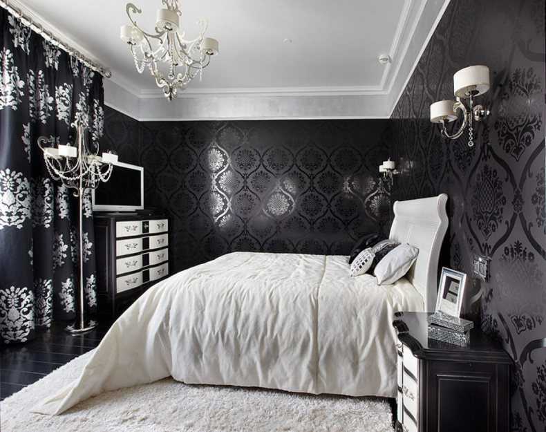 Темная спальня: фото лучших идей дизайна интерьера, реальные примеры красивого оформления спальни в темных тонах