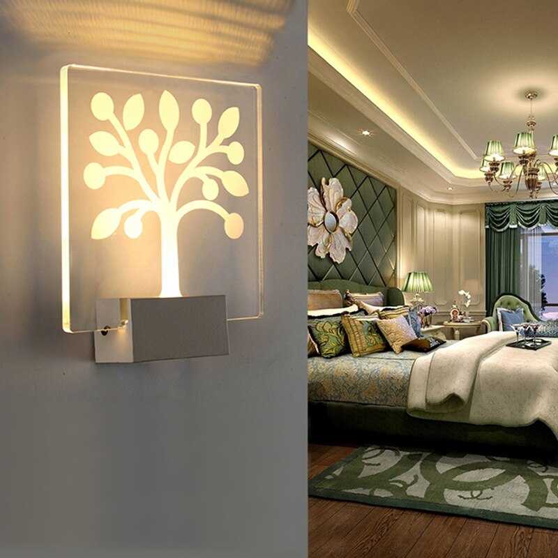 Бра настенные: украшаем интерьер спальной комнаты красивыми светильниками