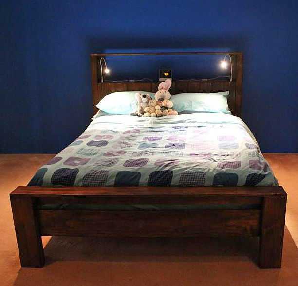 Изготовление деревянной двуспальной кровати своими руками поэтапно