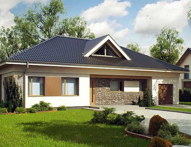 Проекты одноэтажных домов под ключ – заказать проект 1 этажного дома: цена от 28,000 руб за м2 | «веванта»