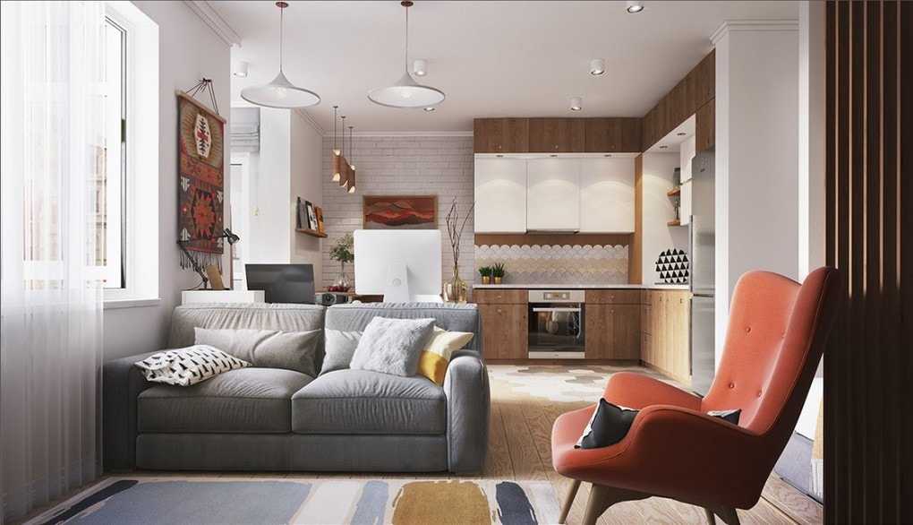 Дизайн квартиры-студии - 80 фото, красивые интерьеры, идеи ремонта