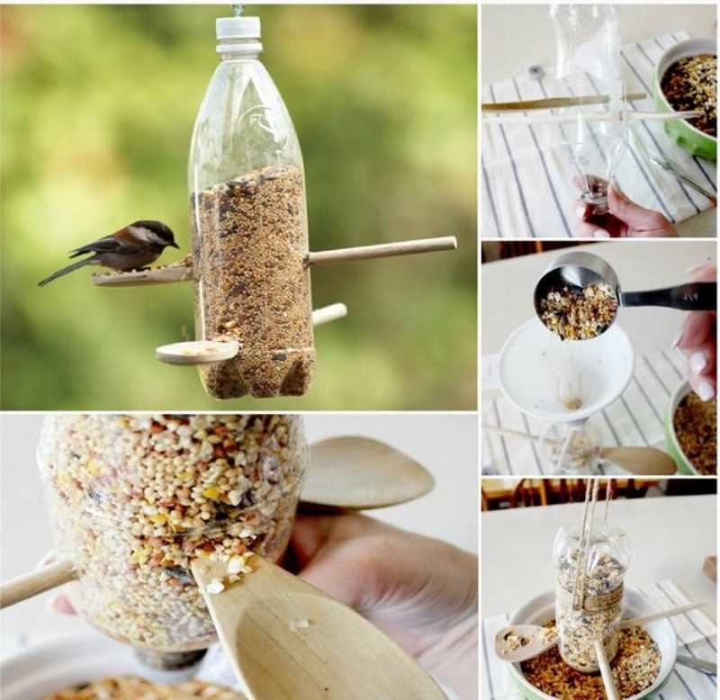 Кормушка для птиц своими руками: способы изготовления для начинающих из пластика и древесины