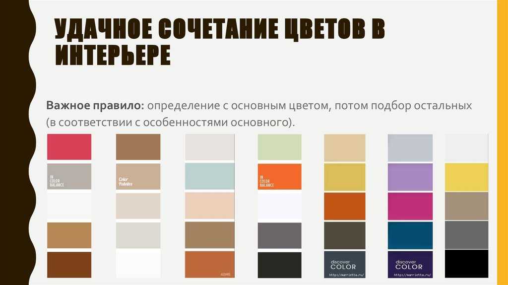 Сочетание цветов в интерьере: как выбрать «свой цвет» | houzz россия