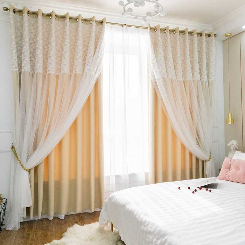Комплект штор для спальни (125 фото): дизайн, новинки, выбор цвета и состава ткани, примеры декора и оформления