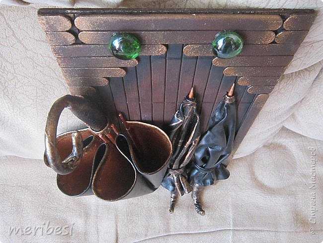 Ключница своими руками - пошаговый мастер-класс изготовления простых ключниц (125 фото)
