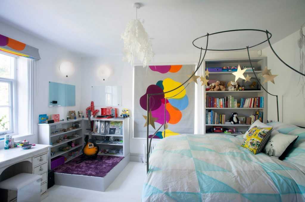 Ремонт детской комнаты в хрущевке, дизайн интерьера, планировка и зонирование